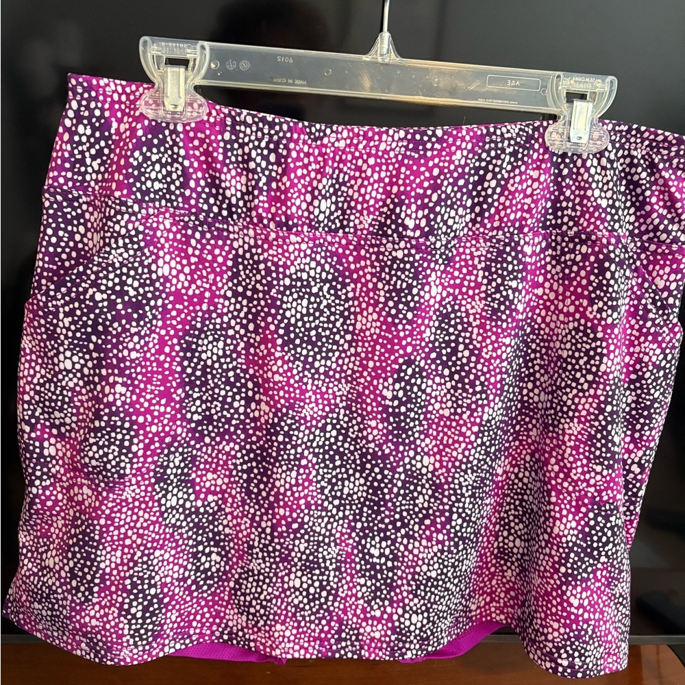 Jofit Ladies Golf/Pickleball skirt⛳️ Large. Raspberry and Purple.